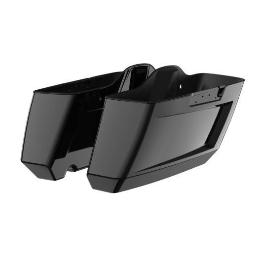 AdvanBlack Holeshot Chopped Saddlebag Bottoms — '14-'23 Touring