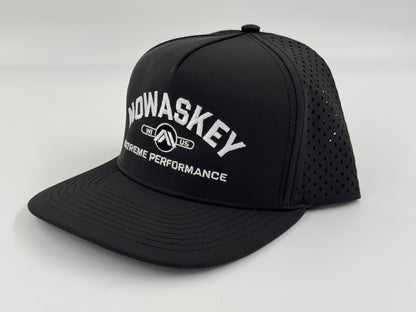 Gorra snapback Nowaskey negra y gris