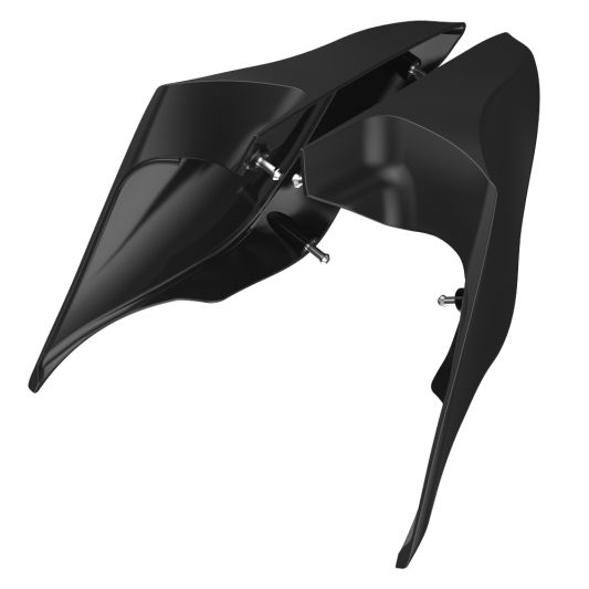 AdvanBlack Custom Two Tone ABS Stretched Side Cover Panel for 2014-2023 Harley Davidson Touring