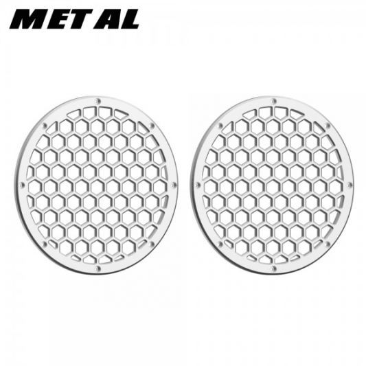 AdvanBlack XBS Customs CNC Aluminium HEX Speaker Grills - view 3