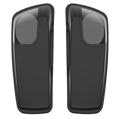 AdvanBlack Color Matched 5x7 Inch Speaker Lids for '14-'23 Harley Touring