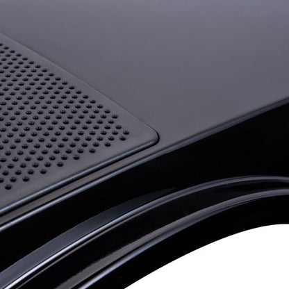 AdvanBlack 6x9 Saddlebag Speaker Lids for '06-'13 Harley Davidson Touring