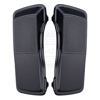 AdvanBlack 6x9 Saddlebag Speaker Lids for '06-'13 Harley Davidson Touring