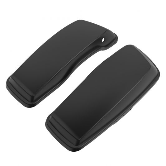 AdvanBlack Custom Two Tone Standard Normal Saddlebag Lids for 2014-2023 Harley Davidson Touring