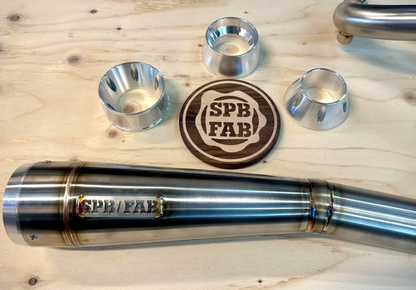 SPB Fab Mid Control High Output Exhaust for M8 Bagger