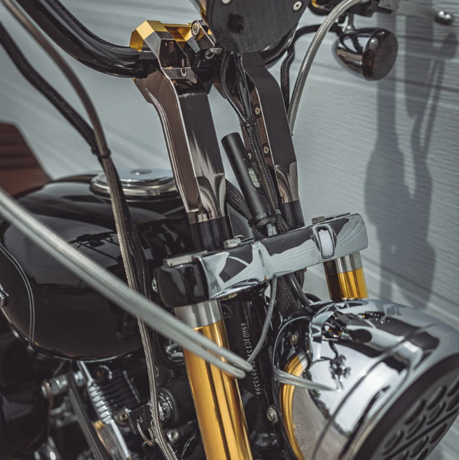 OG Fork Tube Extensions for 49mm & 39mm Harley
