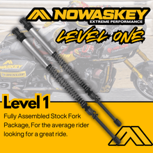 Level 1: Stock Fork Package - For all Harley Davidson Bagger models - 41MM & 49MM