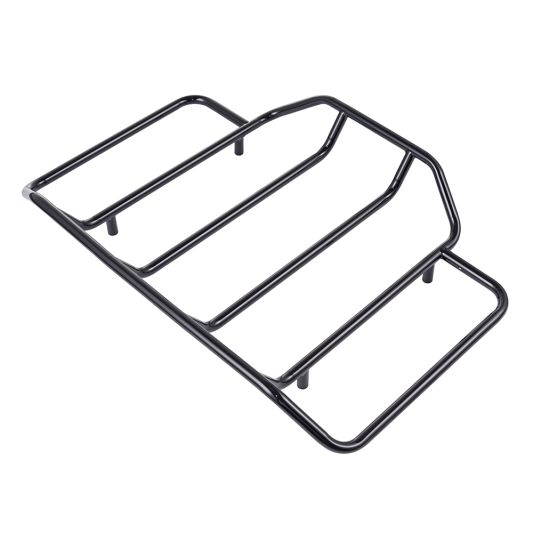 AdvanBlack Black Air Wing Tour-Pak Pack Luggage Rack For Harley Tour Pack