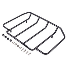 AdvanBlack Black Air Wing Tour-Pak Pack Luggage Rack For Harley Tour Pack
