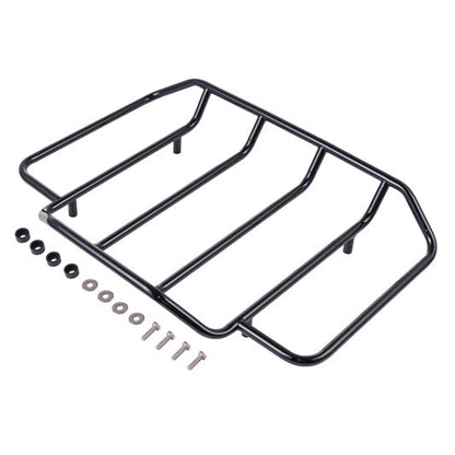 AdvanBlack Black Air Wing Tour-Pak Pack Luggage Rack For Harley Tour Pack
