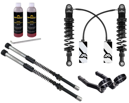 Touring Lifted Ride Height Suspension Package - Remote Reservoir Shocks