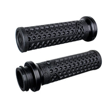 VANS X ODI Waffle Lock-on Grips: For 2008-2023 Harley Davidsons with Throttle by Wire.