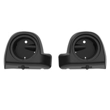 AdvanBlack Lower Vented Fairings 6.5' Speaker Pods fit 2014-2023 Harley Davidson Touring