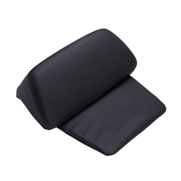 AdvanBlack Chopped Rear Tour Trunk Pack Cushion Razor Backrest Pillow Pad for 2014+ Harley Rear Tour Trunk Pack