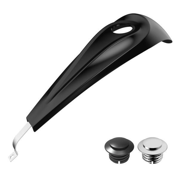 AdvanBlack Carbon Fiber Tank Dash Console for '08-'23 Harley Street Glide And Road Glide