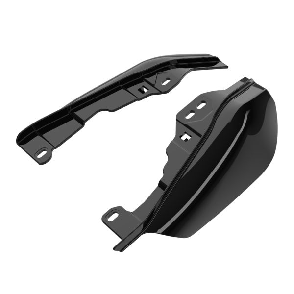 AdvanBlack Mid-Frame Air Deflectors Heat Shield ('09-'25 Touring & Trike)
