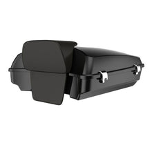 AdvanBlack Fast Johnnie Rushmore Razor Rear Tour Trunk Pack Pad for Harley Touring / Softail