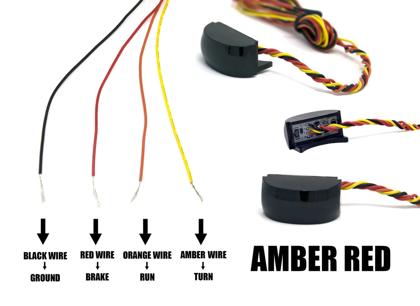Cache de jambe de suspension FXR avec LED intégrée
