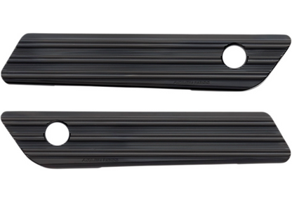 Arlen Ness 10-Gauge Saddlebag Latch Covers