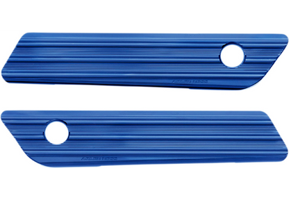 Arlen Ness 10-Gauge Saddlebag Latch Covers