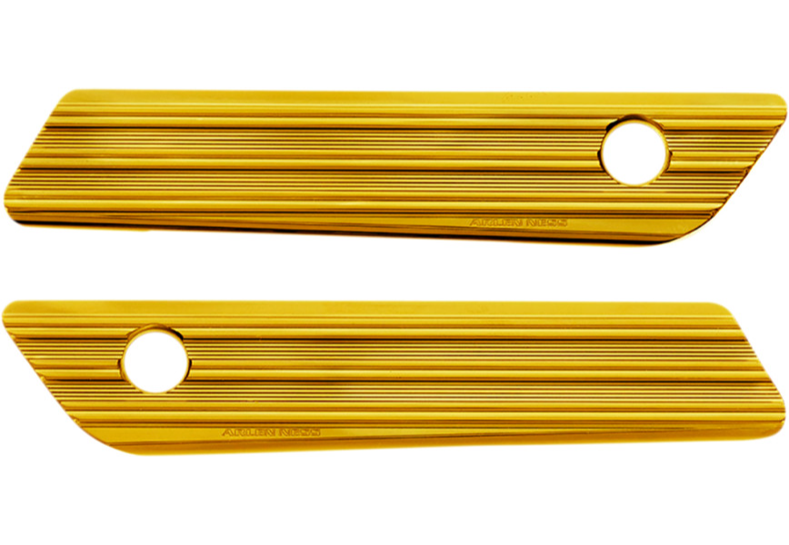 Arlen Ness 10-Gauge Saddlebag Latch Covers