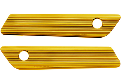 Arlen Ness 10-Gauge Saddlebag Latch Covers