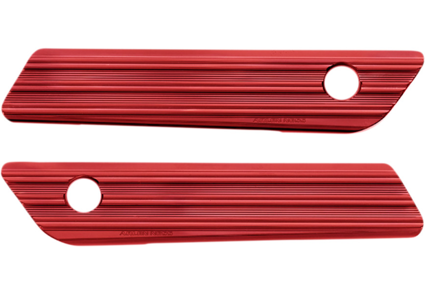 Arlen Ness 10-Gauge Saddlebag Latch Covers