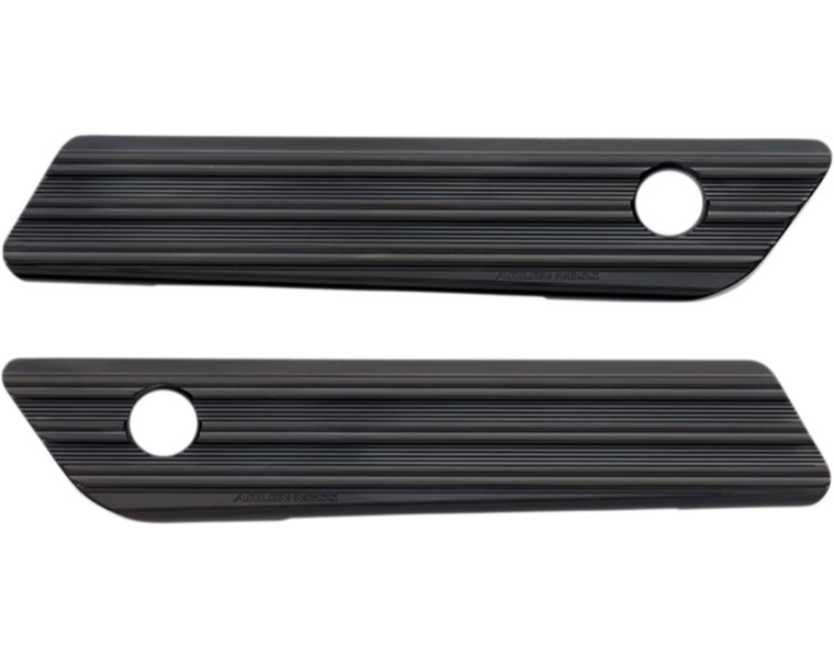 Arlen Ness Saddlebag Hinge Covers | 10-Gauge | '14–'24 Bagger