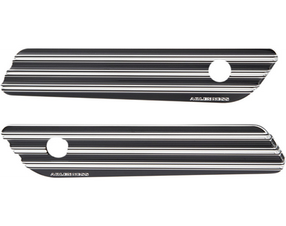Arlen Ness Saddlebag Hinge Covers | 10-Gauge | '14–'24 Bagger