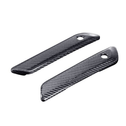 AdvanBlack Carbon Fiber Saddlebag Latch Cover Kit for 2024+ Touring & 2023+ CVO