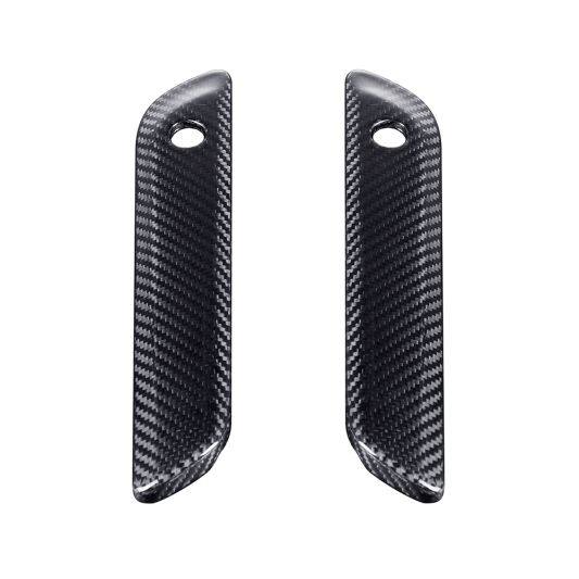 AdvanBlack Carbon Fiber Saddlebag Latch Cover Kit for 2024+ Touring & 2023+ CVO