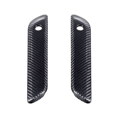 AdvanBlack Carbon Fiber Saddlebag Latch Cover Kit for 2024+ Touring & 2023+ CVO
