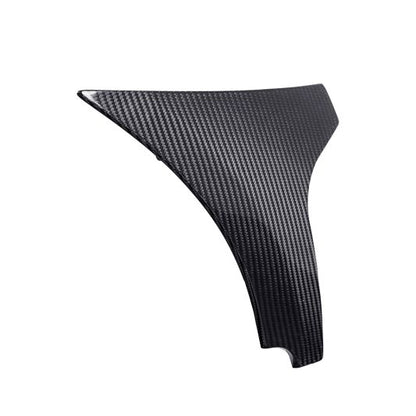 AdvanBlack Carbon Fiber Side Spoiler Panel Fairings with Support Bracket for '23.5Up Harley Road Glide