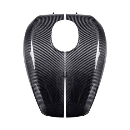 AdvanBlack Furia Carbon Fiber Fuel Tank Shell Cover for Harley '24Up Touring & '23.5Up CVO Models