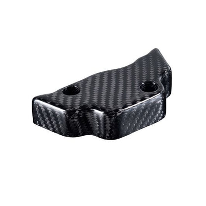 AdvanBlack Carbon Fiber Gear Position Sensor Cover for Harley 23.5+ Touring and 25+ Softail Models