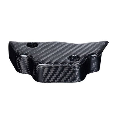 AdvanBlack Carbon Fiber Gear Position Sensor Cover for Harley 23.5+ Touring and 25+ Softail Models
