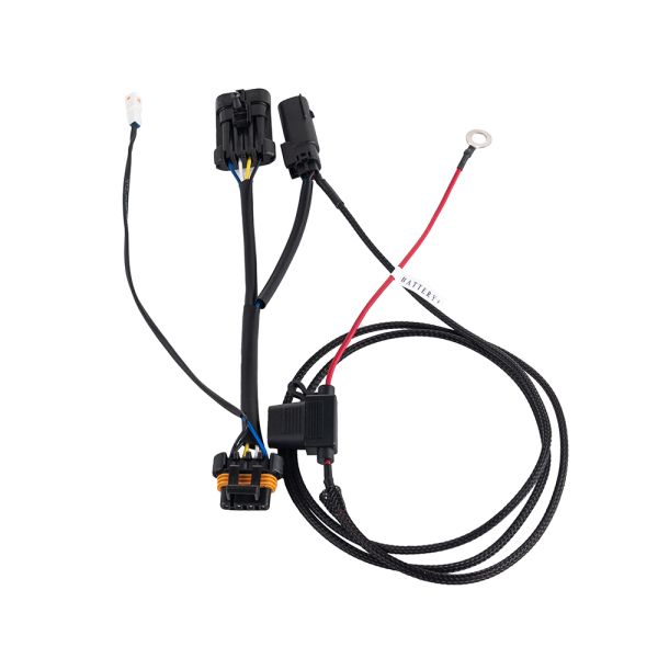 AdvanBlack Wire Harness for Rockford Fosgate Audio on ST Fairing