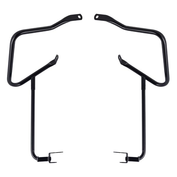 AdvanBlack Rear Saddlebag Guards for 2014-2023 Harley Touring