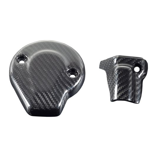 AdvanBlack Carbon Fiber Timing Covers for '23.5Up Harley Touring
