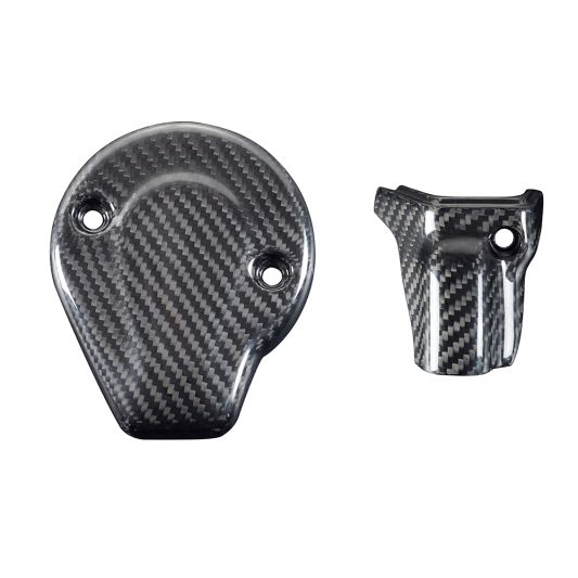AdvanBlack Carbon Fiber Timing Covers for '23.5Up Harley Touring