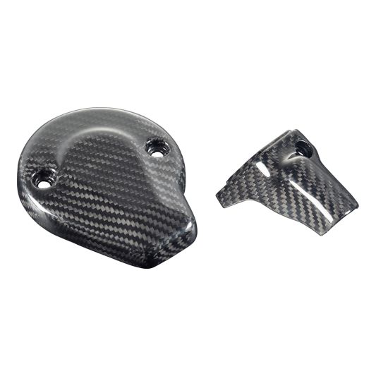 AdvanBlack Carbon Fiber Timing Covers for '23.5Up Harley Touring