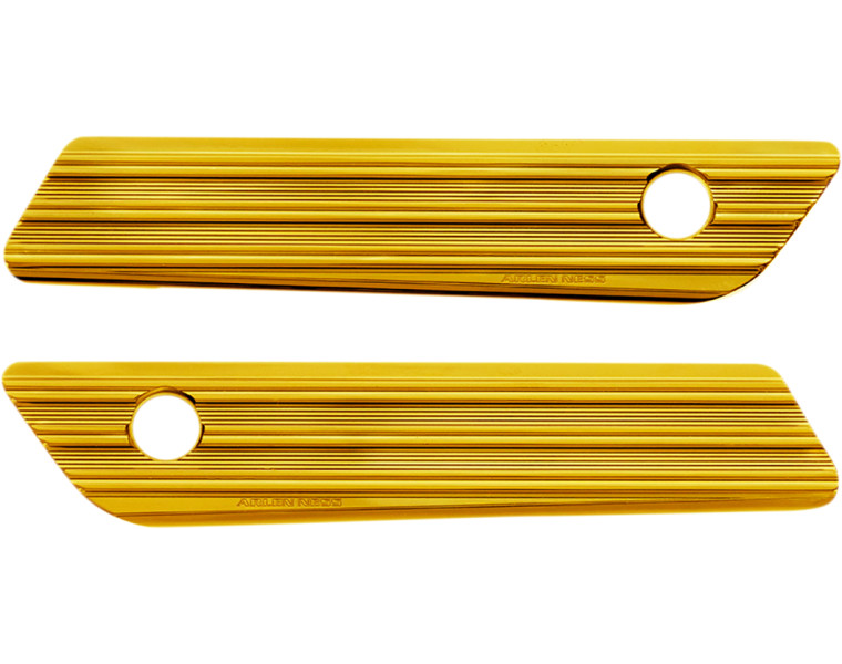 Arlen Ness Saddlebag Hinge Covers | 10-Gauge | '14–'24 Bagger