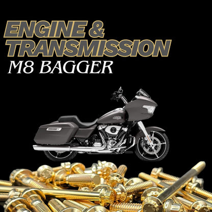 BAMCO M8 Bagger Engine & Transmission ARP Bolt Kit