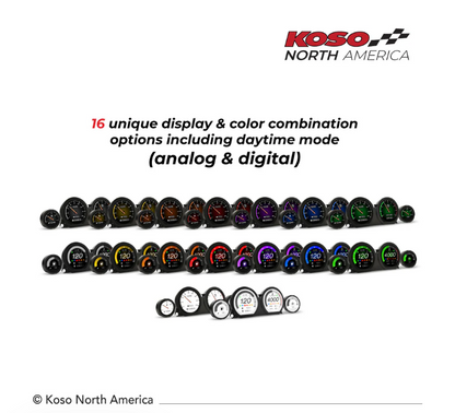 Koso HD-03X / TFT Gauge Set for Harley-Davidson® 2014-2023