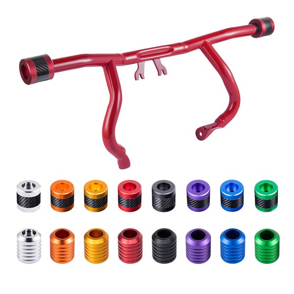 AdvanBlack ProTek Front Performance High Way Peg One Step Crash Bar for ‘09-’26 Harley Touring