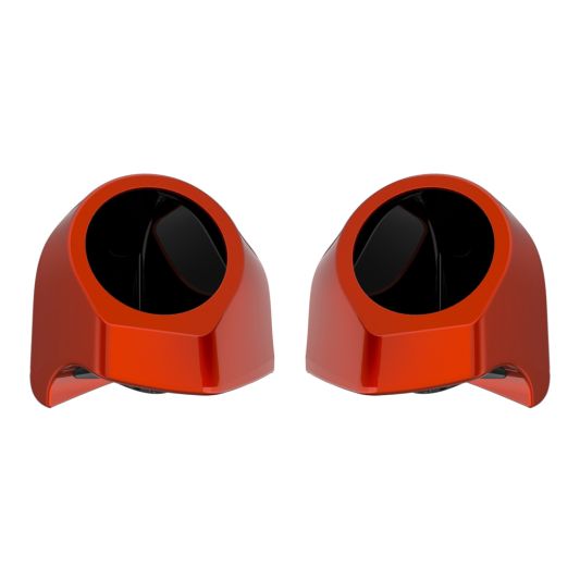 AdvanBlack 6.5" Speaker Pods — AdvanBlack & Harley King Tour Pack