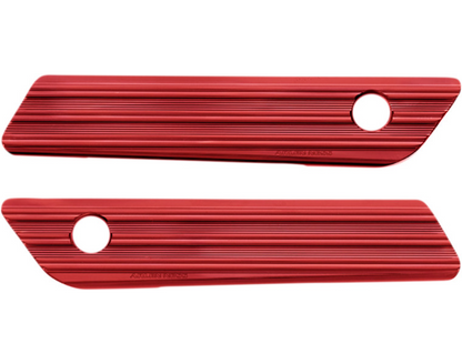 Arlen Ness Saddlebag Hinge Covers | 10-Gauge | '14–'24 Bagger