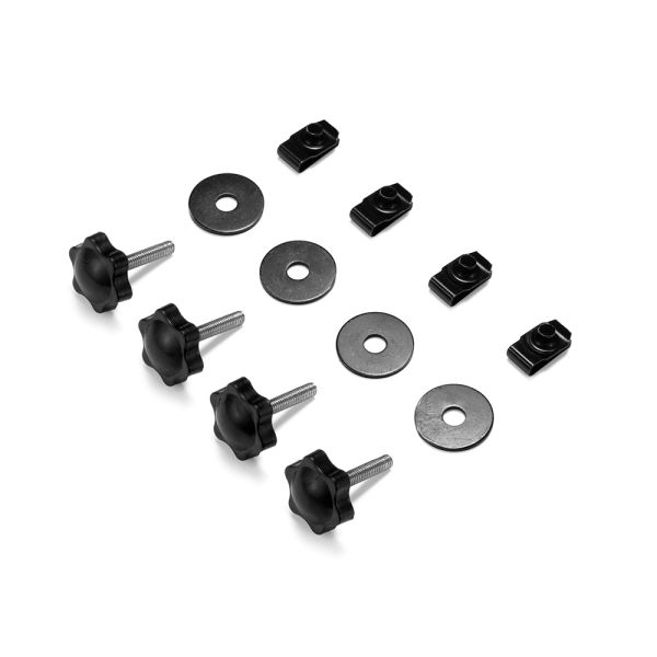 AdvanBlack Saddlebag Knob Locks Security Mounting Theft Deterre for Harley All Years