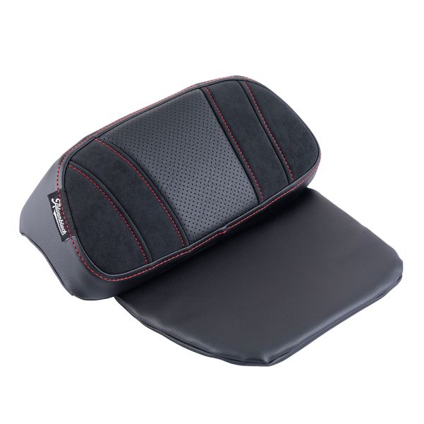 AdvanBlack Sik Baggers Small Backrest Pad for 2014-later Harley Touring