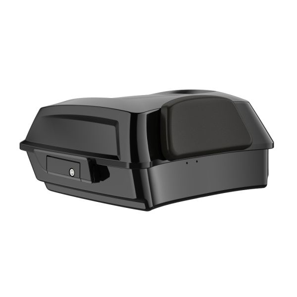 AdvanBlack Holeshot Mini Trunk Pack for Harley Softail and Touring Models